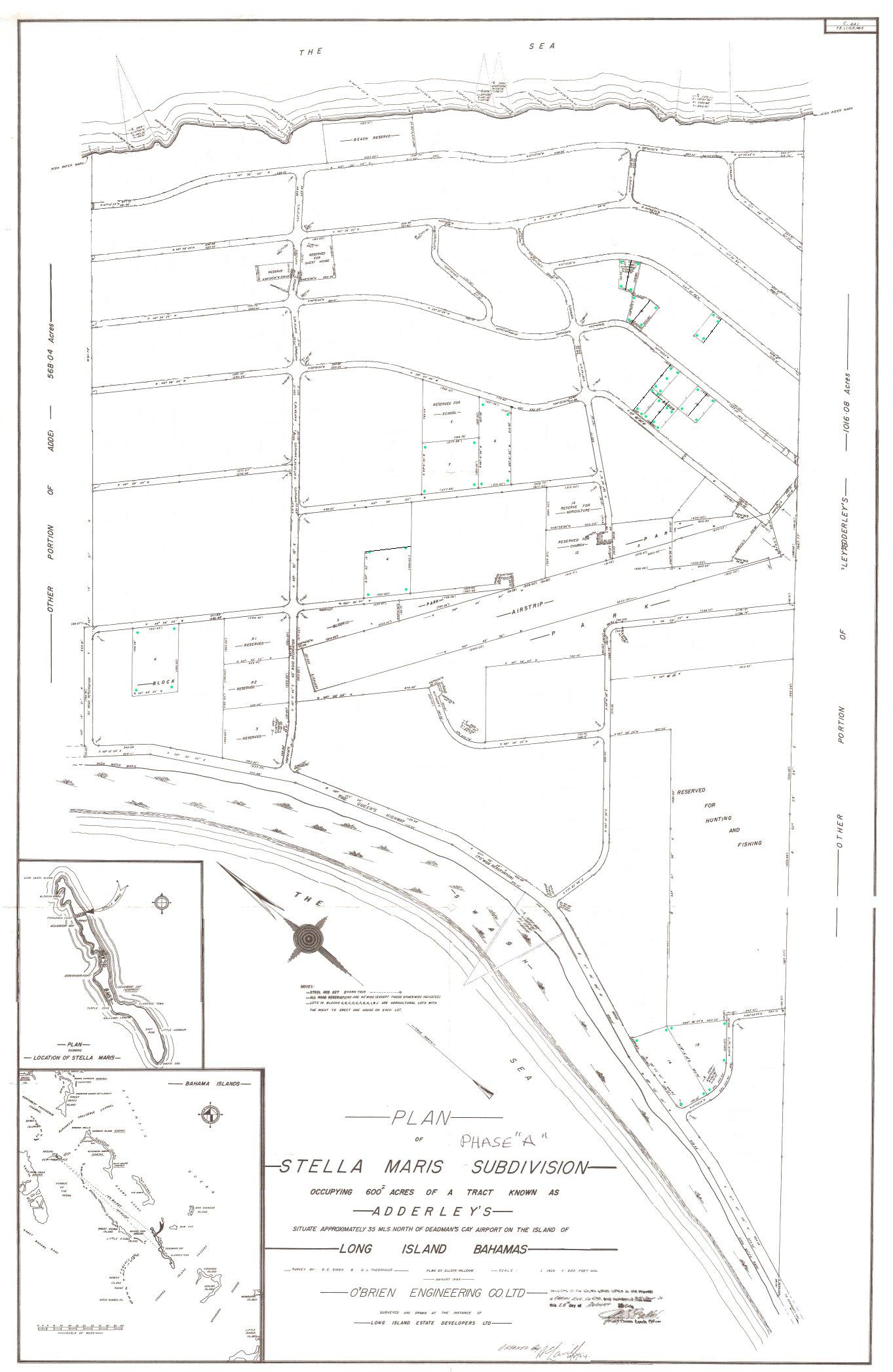 PA lot map